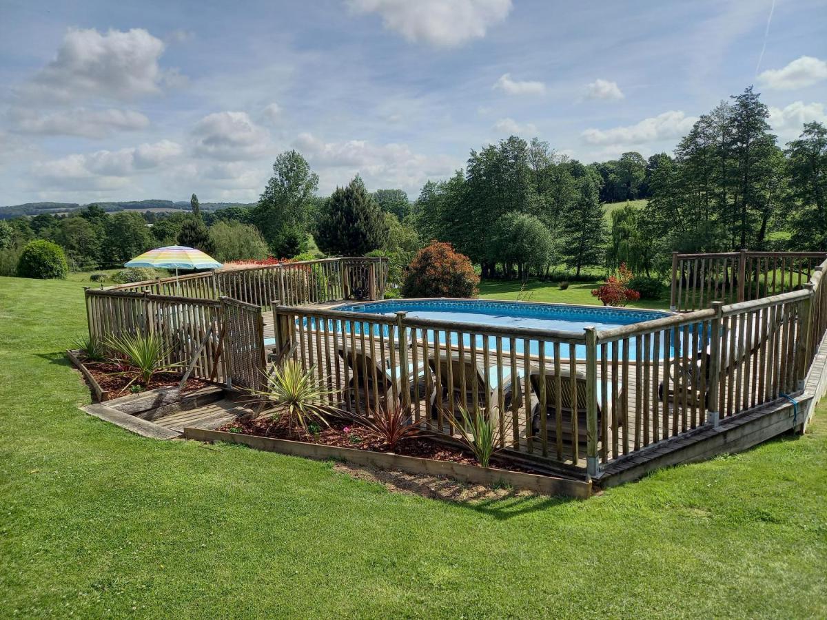 La Gasteboisiere With Swimming Pool And Games Room Le Mesnil-Adelee المظهر الخارجي الصورة