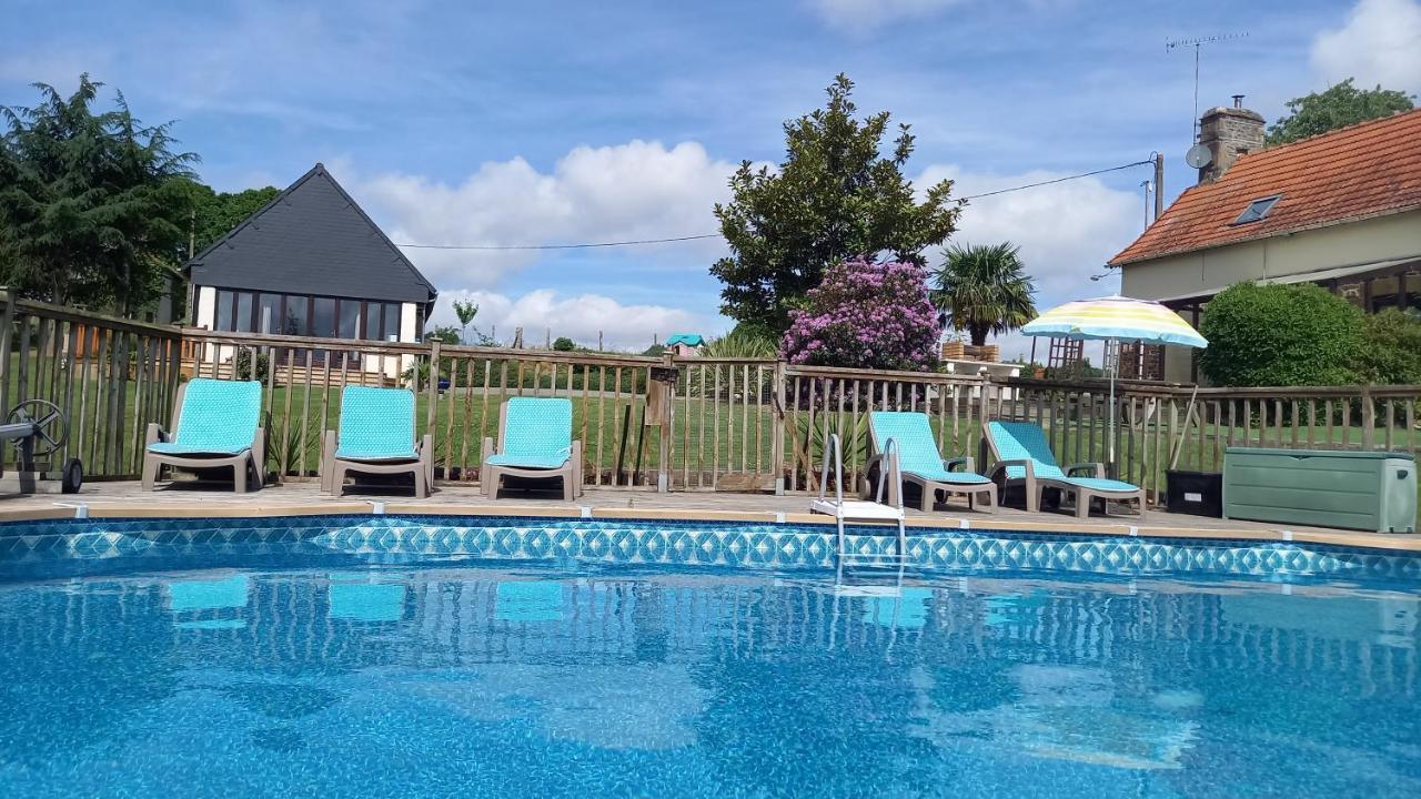 La Gasteboisiere With Swimming Pool And Games Room Le Mesnil-Adelee المظهر الخارجي الصورة